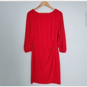 NWOT Ralph Lauren Red Dress Christmas Church